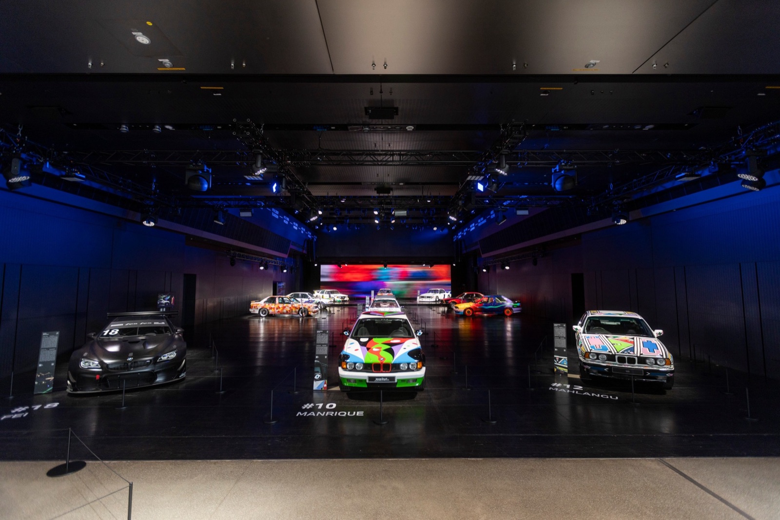 Exposición de los BMW Art Cars