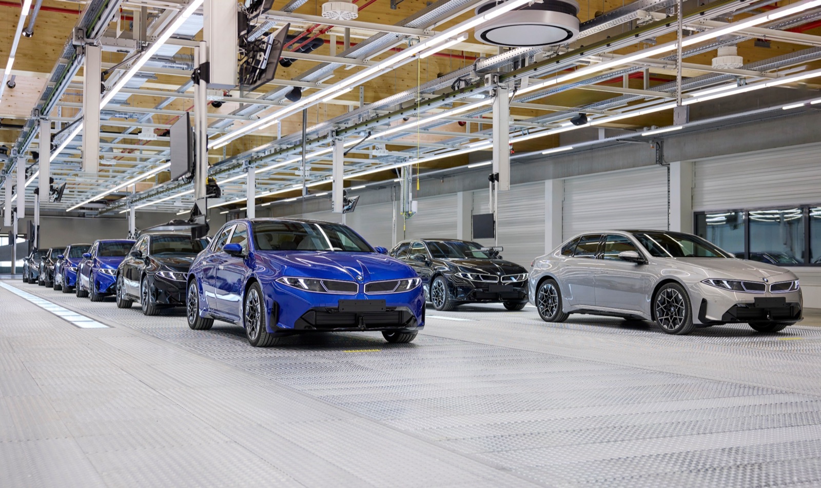 Producción del nuevo BMW i3 en Múnich