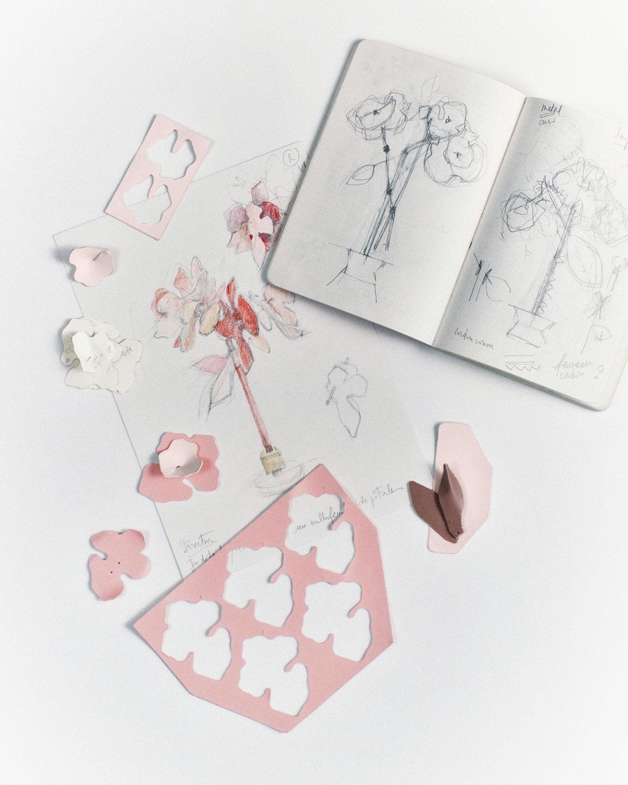 Creación Dior inspirada en la rosa